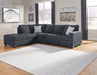 Altari 2-Piece Sleeper Sectional with Chaise - World Furniture Gallery (Newark, CA)