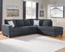 Altari 2-Piece Sectional with Chaise - World Furniture Gallery (Newark, CA)