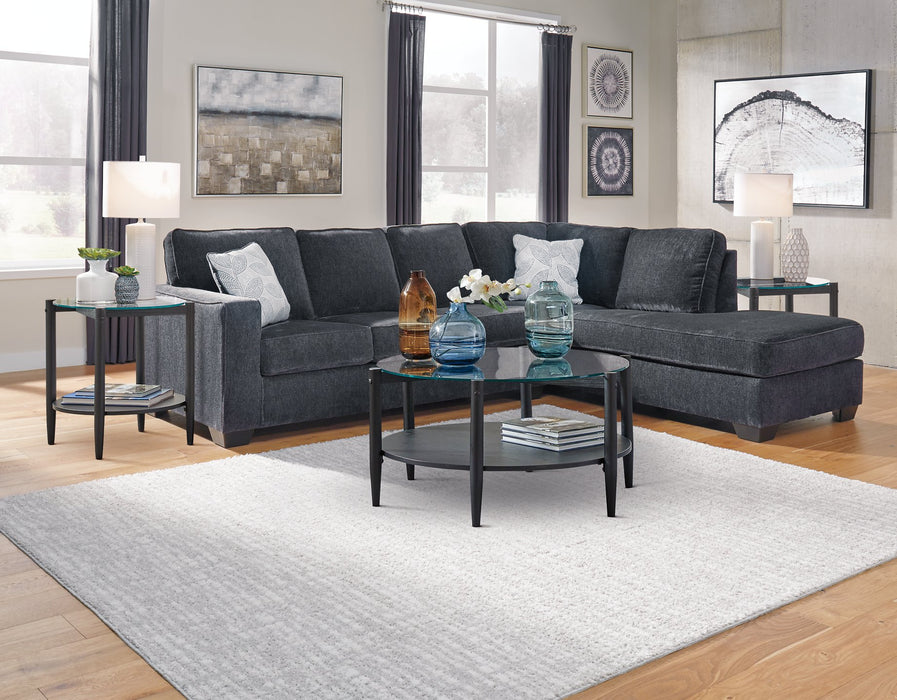 Altari 2-Piece Sectional with Chaise - World Furniture Gallery (Newark, CA)