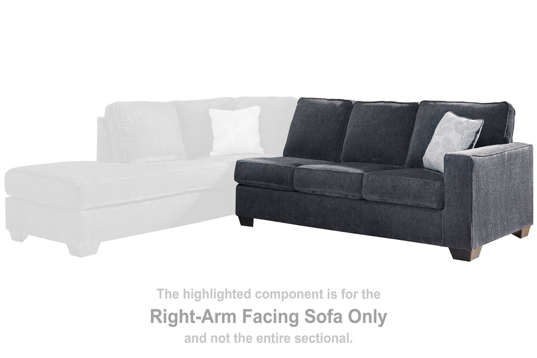 Altari 2-Piece Sectional with Chaise - World Furniture Gallery (Newark, CA)