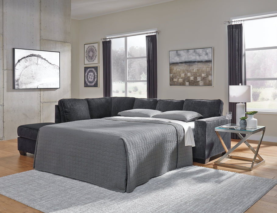 Altari 2-Piece Sleeper Sectional with Chaise - World Furniture Gallery (Newark, CA)