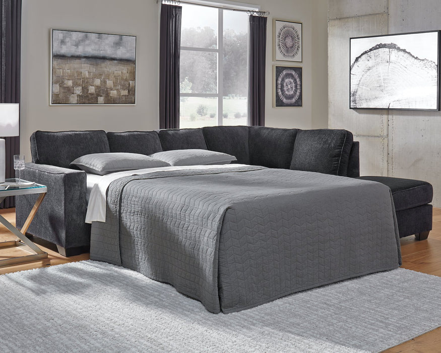 Altari 2-Piece Sleeper Sectional with Chaise - World Furniture Gallery (Newark, CA)