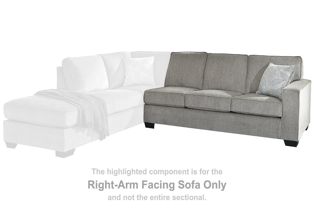 Altari 2-Piece Sectional with Chaise - World Furniture Gallery (Newark, CA)