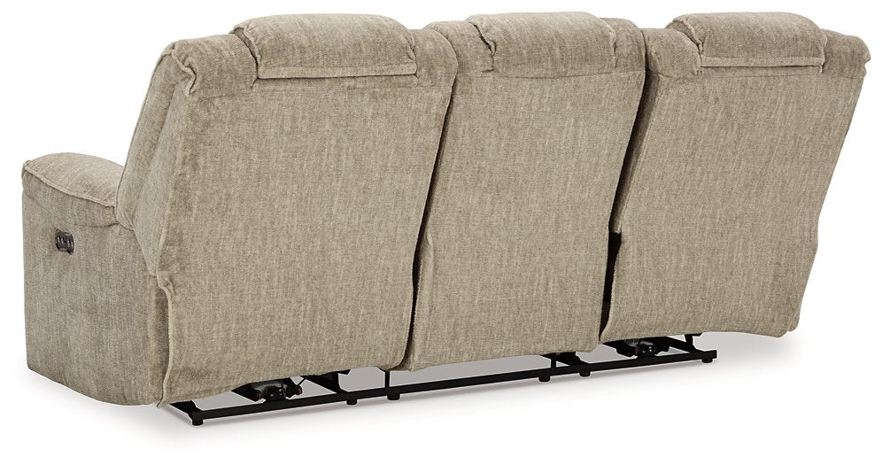 Hindmarsh Power Reclining Sofa - World Furniture Gallery (Newark, CA)