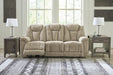 Hindmarsh Power Reclining Sofa - World Furniture Gallery (Newark, CA)