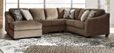 Graftin 3-Piece Sectional with Chaise - World Furniture Gallery (Newark, CA)