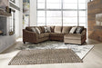 Graftin 3-Piece Sectional with Chaise - World Furniture Gallery (Newark, CA)