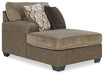 Abalone 3-Piece Sectional with Chaise - World Furniture Gallery (Newark, CA)