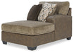 Abalone 3-Piece Sectional with Chaise - World Furniture Gallery (Newark, CA)