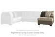 Abalone 3-Piece Sectional with Chaise - World Furniture Gallery (Newark, CA)