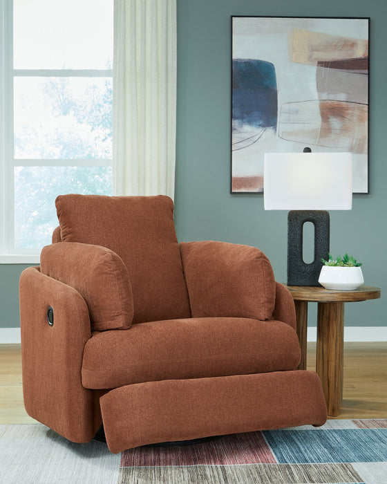 Modmax Swivel Glider Recliner - World Furniture Gallery (Newark, CA)