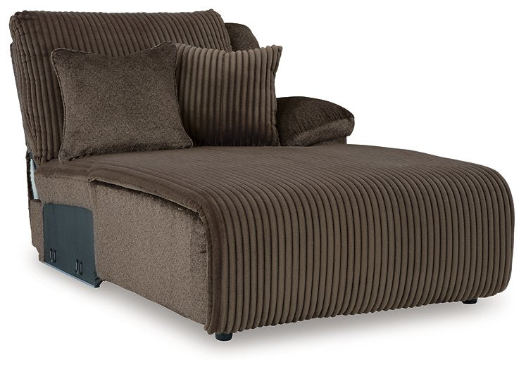 Top Tier Reclining Sectional Sofa with Chaise - World Furniture Gallery (Newark, CA)