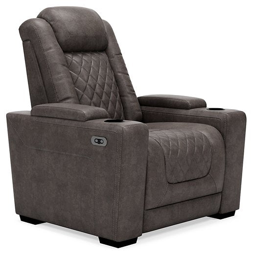 HyllMont Power Reclining Living Room Set - World Furniture Gallery (Newark, CA)