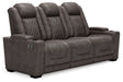 HyllMont Power Reclining Sofa - World Furniture Gallery (Newark, CA)