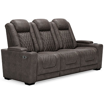 HyllMont Power Reclining Sofa - World Furniture Gallery (Newark, CA)