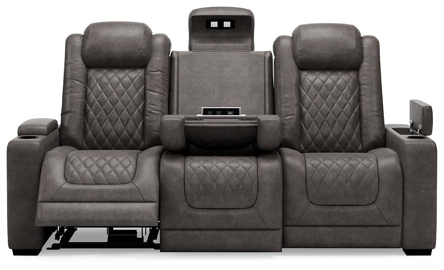 HyllMont Power Reclining Sofa - World Furniture Gallery (Newark, CA)