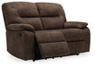 Bolzano Reclining Loveseat - World Furniture Gallery (Newark, CA)