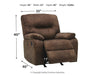 Bolzano Recliner - World Furniture Gallery (Newark, CA)