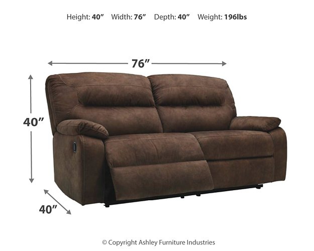 Bolzano Reclining Sofa - World Furniture Gallery (Newark, CA)