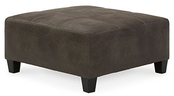 Navi Oversized Accent Ottoman - World Furniture Gallery (Newark, CA)