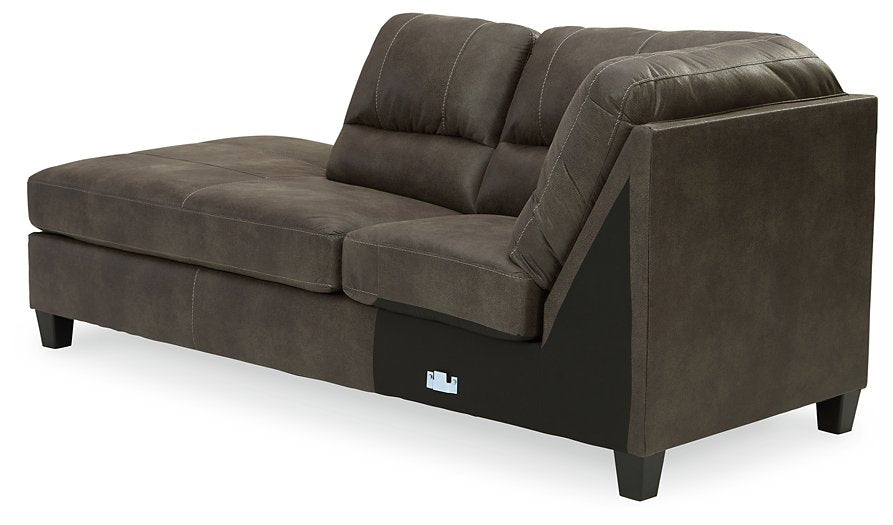 Navi 2-Piece Sleeper Sectional with Chaise - World Furniture Gallery (Newark, CA)