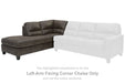 Navi 2-Piece Sleeper Sectional with Chaise - World Furniture Gallery (Newark, CA)