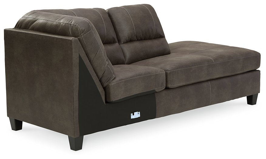 Navi 2-Piece Sleeper Sectional with Chaise - World Furniture Gallery (Newark, CA)