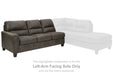 Navi 2-Piece Sectional with Chaise - World Furniture Gallery (Newark, CA)