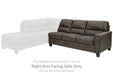 Navi 2-Piece Sectional with Chaise - World Furniture Gallery (Newark, CA)