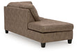 Navi 2-Piece Sectional Sofa Sleeper Chaise - World Furniture Gallery (Newark, CA)