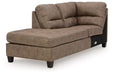 Navi 2-Piece Sectional Sofa Chaise - World Furniture Gallery (Newark, CA)