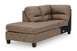 Navi 2-Piece Sectional Sofa Chaise - World Furniture Gallery (Newark, CA)