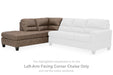 Navi 2-Piece Sectional Sofa Chaise - World Furniture Gallery (Newark, CA)