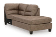 Navi 2-Piece Sectional Sofa Chaise - World Furniture Gallery (Newark, CA)