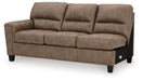 Navi 2-Piece Sectional Sofa Chaise - World Furniture Gallery (Newark, CA)