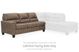 Navi 2-Piece Sectional Sofa Chaise - World Furniture Gallery (Newark, CA)