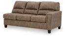 Navi 2-Piece Sectional Sofa Sleeper Chaise - World Furniture Gallery (Newark, CA)