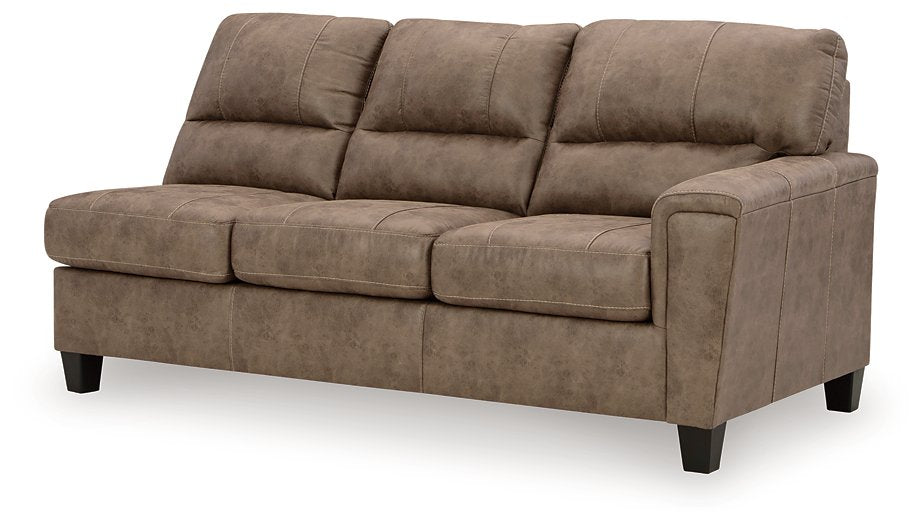 Navi 2-Piece Sectional Sofa Chaise - World Furniture Gallery (Newark, CA)