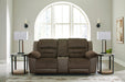 Dorman Reclining Loveseat with Console - World Furniture Gallery (Newark, CA)