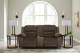 Dorman Reclining Loveseat with Console - World Furniture Gallery (Newark, CA)