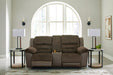 Dorman Reclining Loveseat with Console - World Furniture Gallery (Newark, CA)