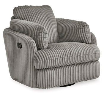 Tie-Breaker Swivel Glider Recliner - World Furniture Gallery (Newark, CA)