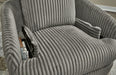 Tie-Breaker Swivel Glider Recliner - World Furniture Gallery (Newark, CA)