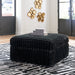 Midnight-Madness Oversized Accent Ottoman - World Furniture Gallery (Newark, CA)