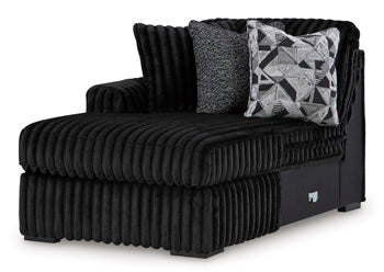 Midnight-Madness Sectional Sofa with Chaise - World Furniture Gallery (Newark, CA)