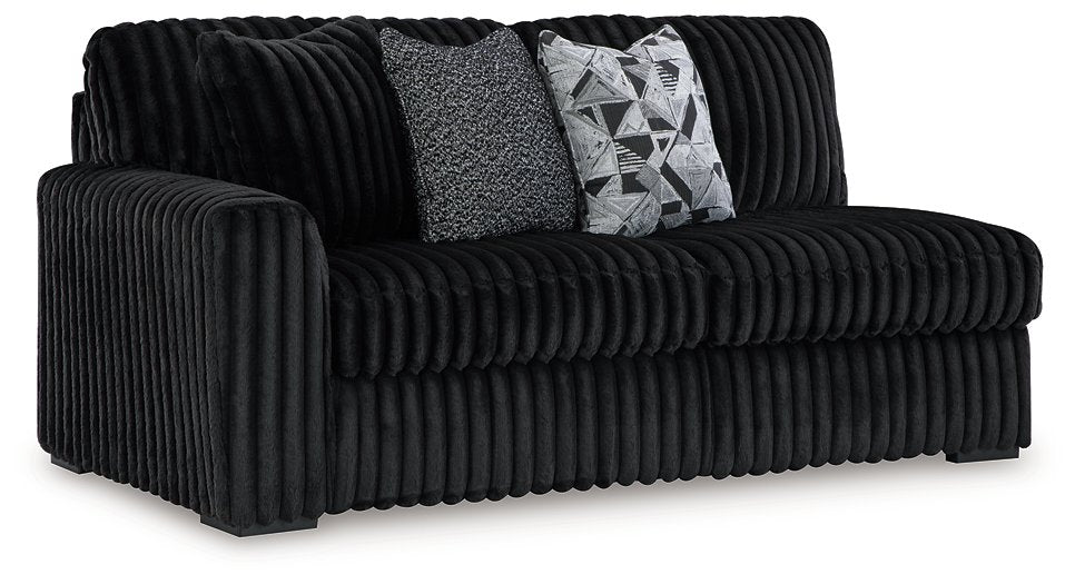 Midnight-Madness Sectional with Chaise - World Furniture Gallery (Newark, CA)