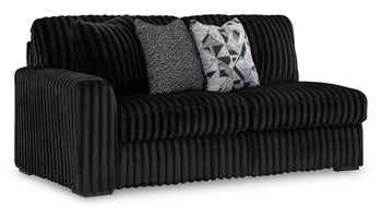 Midnight-Madness Sectional with Chaise - World Furniture Gallery (Newark, CA)