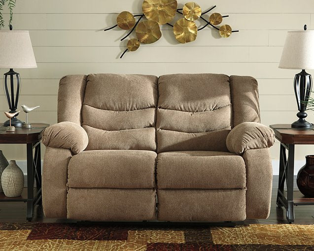 Tulen Reclining Loveseat - World Furniture Gallery (Newark, CA)