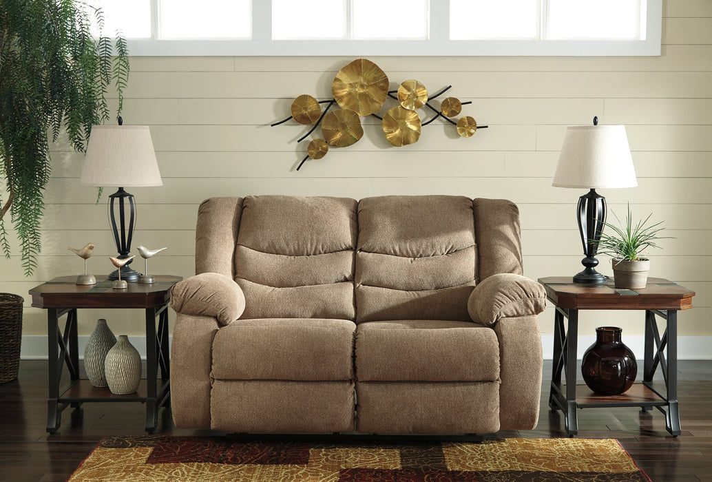 Tulen Reclining Loveseat - World Furniture Gallery (Newark, CA)