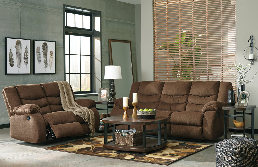 Tulen Reclining Sofa - World Furniture Gallery (Newark, CA)